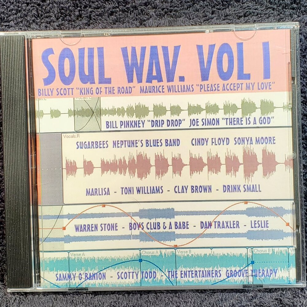VINTAGE SOUL WAV. VOLUME 1...COMPACT DISC...BRADLEYHOUSE RECORDS